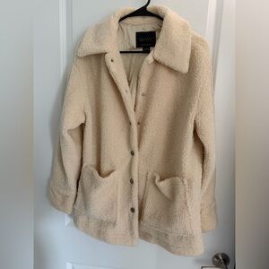 Sanctuary Cream Teddy Jacket